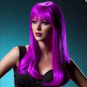 Sepia Kelly Magenta Wig